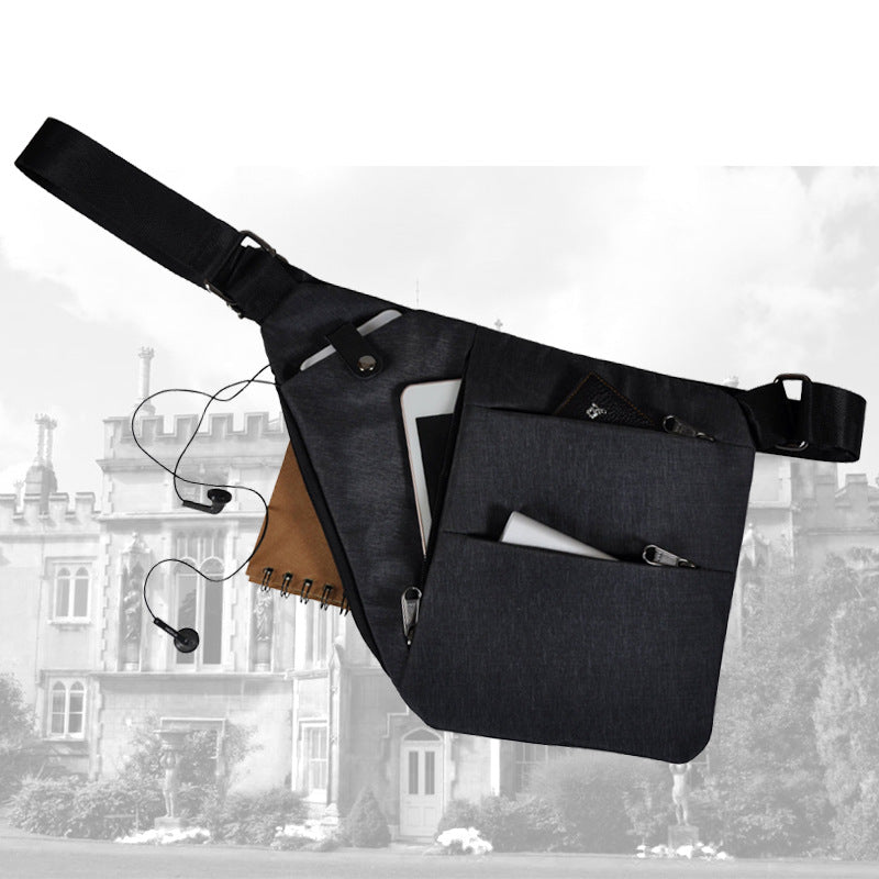 Men's Slim Outdoor Anti-theft Shoulder Messenger Bag
