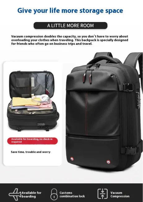 Anti-Theft Laptop Travel Backpack