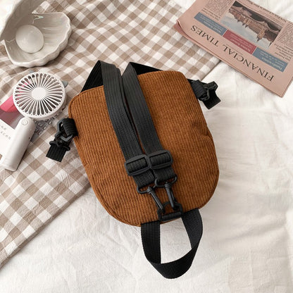 Women’s Corduroy Mini Backpack